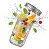 WELLIFE 6-Pack Mason Jars 16 oz with Lids – Wide