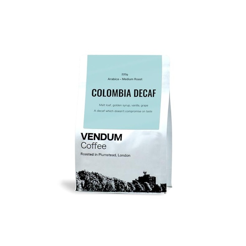VENDUM Coffee, Colombian Decaf Coffee, ground coffee, roasted to order