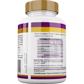 Healthy Superfoods Cardo Mariano - 500mg, Cápsulas, Sabor Natural