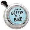 Liix Colour Bell 2021 with Saying Life is Better on
