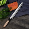 LIUZHANGYU 8 inch (210mm) Sakimaru Knife Japanese Sushi Chef Knife