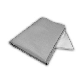 Zettl GmbH Floor Protection Blanket 550 °C 1 x 1 m: Fireproof Underlay for Fireplace and Grill, Heat Resistant Floor Protection Mat, Alternative for Glass Base Plate, Spark Protection
