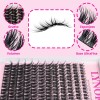 Kit De Extensiones De Pestañas 3d Volumen D-8-18mm Esponjoso