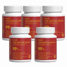 Liposome Glutathione Glow 99% high purity 60 tablets / 리포좀 글루타치온 글로우 99% 고순도 60정X5개 인지질코팅 비타민C 초저분자 콜라겐 식약처 해썹 리포조말