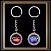 AEROSMITH TWO RHINESTONES KEYCHAINS EXCLUSIVE ITEM