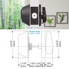 Gobrico 6 Keyed Alike Oil Rubbed Bronze Entrance Single Cylinder