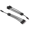 Solar Connector Y Branch 1 to 4 Waterproof Parallel Adapter
