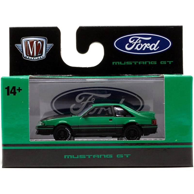 M2 Machines 1987 Ford Mustang GT - Green
