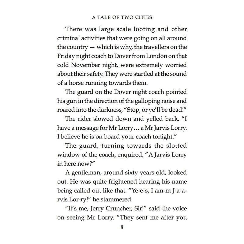 A Tale of Two Cities: Om Illustrated Classics