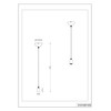 Trio Leuchten Cord 310100107 Pendant Light Metal Nickel Matt Excl.
