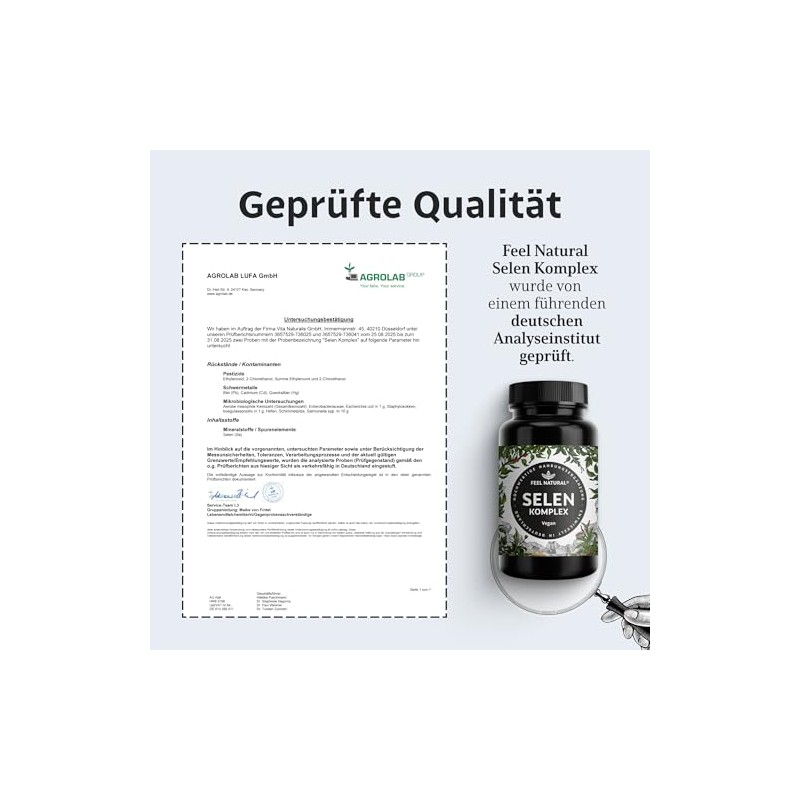 Selenium High Dose: 200 μg Selenium – 365 Tablets –