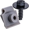 Rexka 15 Sets Fender Liner Bumper Cover Splash Shield Screw