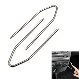 XPEX 2 Pack Radio Release Adapter Release Key Car Radio Release Tool Fit Most Cars