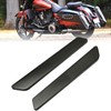 VEISUTOR Smoked Saddlebag Reflectors for Harley CVO Road Street Glide
