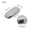 QUARKZMAN Blind Cord Weight 6 Pieces 80 mm Curtain Window