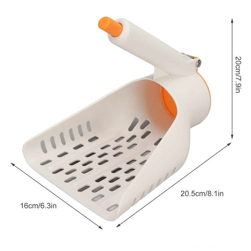 Cat Litter Shovel Large Capacity Deep Poop Sifting Kitty Litter