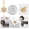 Star of David Necklace Birthstone Star of David Necklace: Delicate
