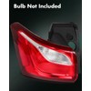 SCITOO Tail Light Assembly Fit 2018-2021 for Chevy Equinox Red