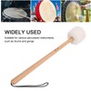 Drum Mallet Wool Fleece Beech Wood Handle Powerful Sound Large