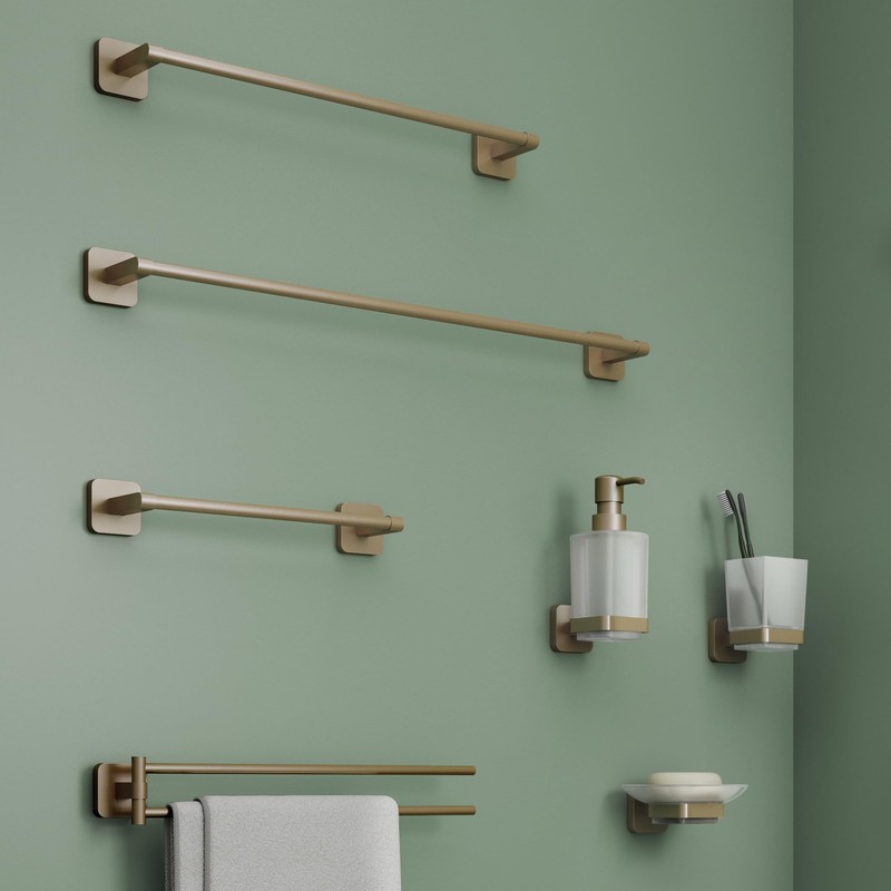 Gedy Tonga Soap Dispenser Matte Gold