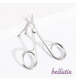 Nail Scissors Cuticle Scissors Stainless Steel Curved Tip for Baby Fingernails, Toenails and Fingernails