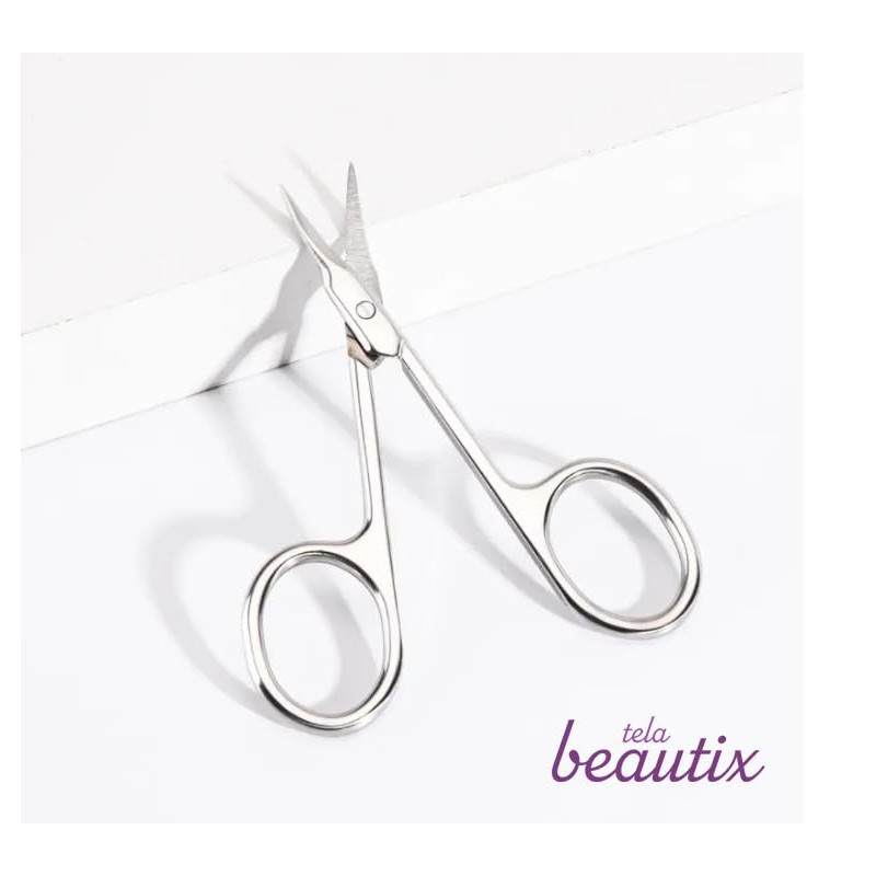 Nail Scissors Cuticle Scissors Stainless Steel Curved Tip for Baby