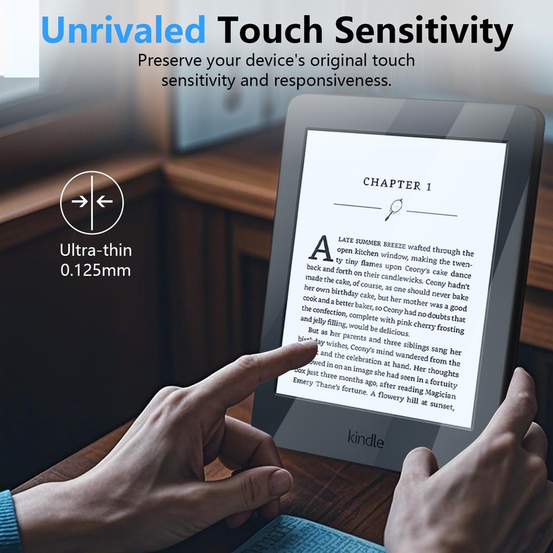 2 Pack Anti Blue Light Screen Protector for Kindle Paperwhite