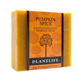 Pumpkin Spice 100% Pure & Natural Aromatherapy Herbal Soap- 4 oz (113g)