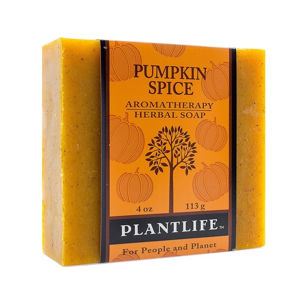 Pumpkin Spice 100% Pure & Natural Aromatherapy Herbal Soap- 4 oz (113g)