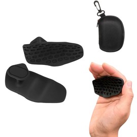 A Pair of Ergonomic Rubber Gloves, Gym Grip mat, Pull-up, Gym Grip mat Training Gloves, Rubber Non-Slip Sweat-Free Hand Palm Protectors for Men and Women