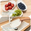LIBWYS 3-Tier Plastic Fruit Bowl - Multi-Level Fruit Basket with