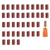 FULINJOY 40 Pcs Sanding Bands Nail Manicure #180 Grit File