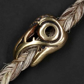 Drachensilber Beard jewellery, Celtic bronze, Viking jewellery, Celtic knot, hair jewellery, pearl, beard dreadlocks, men and women