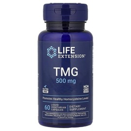 Life Extension, TMG, 500mg, Liquid Veggie Capsules, 60 Tablets / Life Extension (라이프익스텐션), TMG, 500mg, 액상 베지 캡슐 60정