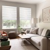 CHICOLOGY Zebra Blinds, Roller Window Shades, Blinds for Windows, Roller