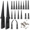 FEITA Anti Static Precision Tweezers ESD-Series Replacement Pointed, Curved &