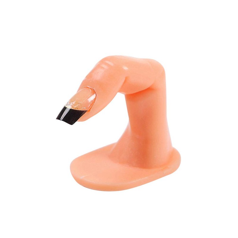 SOLUSTRE 5pcs Nail Practice Finger Fake Training Finger Nail Art
