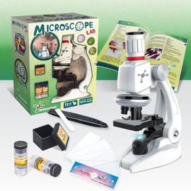 Science4you Microscope Lab: for Children + Book with Experiments 11 Laboratory Tools, Experiments and Gifts from 6 7 8 9 10 12+ Years, 3574