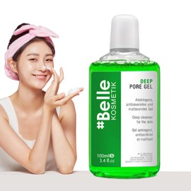 Shop Belle Deep Pore Gel 100ml + additional 20ml pore sebum hypoallergenic deep cleansing / 샵벨르 딥포어젤 100ml+추가20ml 모공 피지 저자극 딥 클렌징