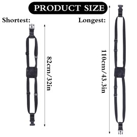 1 Pcs Luggage Strap, Travel Belt for Luggage, Trolley Sleeve, Luggage Connector Straps, Luggage Bungee Straps for Suitcases Backpack