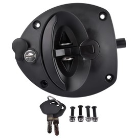 Woosphy A034B471 Door Latch T Handle Replacement for Cummins Generator 2 Keys 406-0972-01