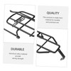 Mikinona Durable Folding Bike Luggage Carrier Rack Lightweight Rear Shelf