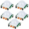YELUFT 5pcs HC-SR501 PIR Motion Sensor Module Human Body IR