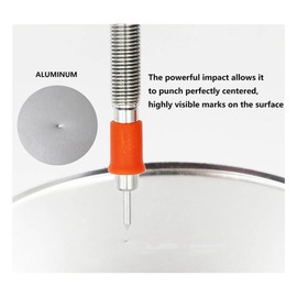 Aswalling 4Pcs Spring Tool Set 5/16-Inch Chisel and 1/8-Inch Center Punch Set, Spring Loaded Rivet Removal Set for Wood