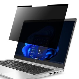 LOE HP EliteBook 630 G10 Notebook Anti-Peeping Film Magnetic Privacy Filter, Blue Light Reduction, Anti-Glare, 13.3 Inch