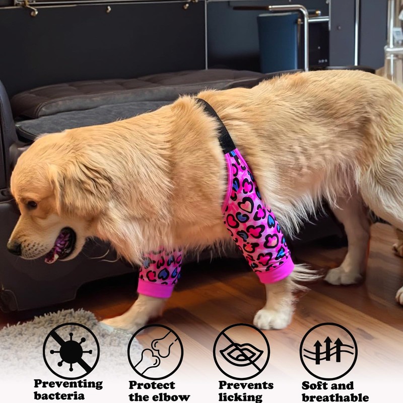 Sharkwill Dog Elbow Wraps Knee Protector Pads Elbow Callus Treatment