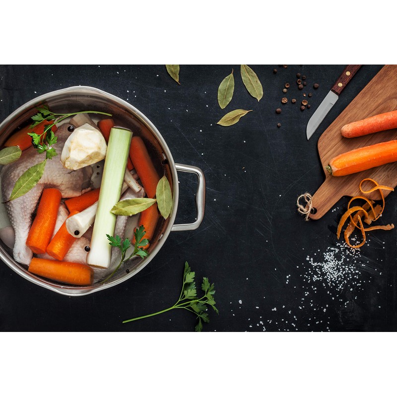 Zoup! Chicken Bone Broth - Fat Free Chicken Broth, 6-pack