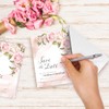Floral Save The Date Cards for Weddings Invitations with Envelopes