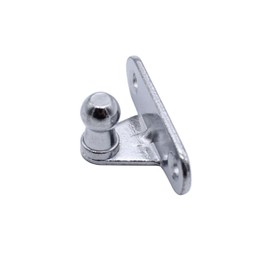 2pcs Universal 10mm Ball Studs Mounting Brackets for Gas Strut End Fittings 10mm Ball Pin & Bracket