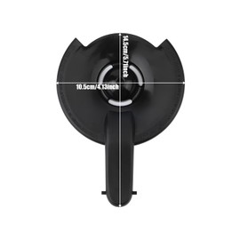 Ersatz-Kaffeekanne-Deckel für Mr. Coffee Oster, Langlebiger 12-Tassen-Kaffeekanne-Deckel Ersatzdeckel für Kaffeekanne für BVMC-CHX21 BVMC-CHX23 BVMC-EHX23 BVMC-EHX33CP BVMC-MVX (Schwarz)